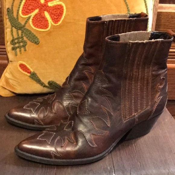 Vero Cuoio Shoes - VERO CUOIO Vintage Italian Leather Chelsea Boots